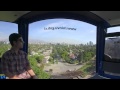 Video en 360º: Recorrido en el Teleférico del Parque Metropolitano de Santiago, Chile