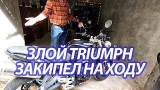 видео: Triumph Street Triple 675: полная промывка системы охлаждения картинка: Triumph Street Triple 675: полная промывка системы охлаждения