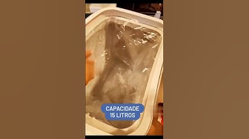 Lixeira Cozinha Inteligente 15 Litros Original Automática Luatek LK-2115