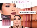Huda Beauty HAZE Liquid Matte Minis | Swatches | Try On | Comparisons