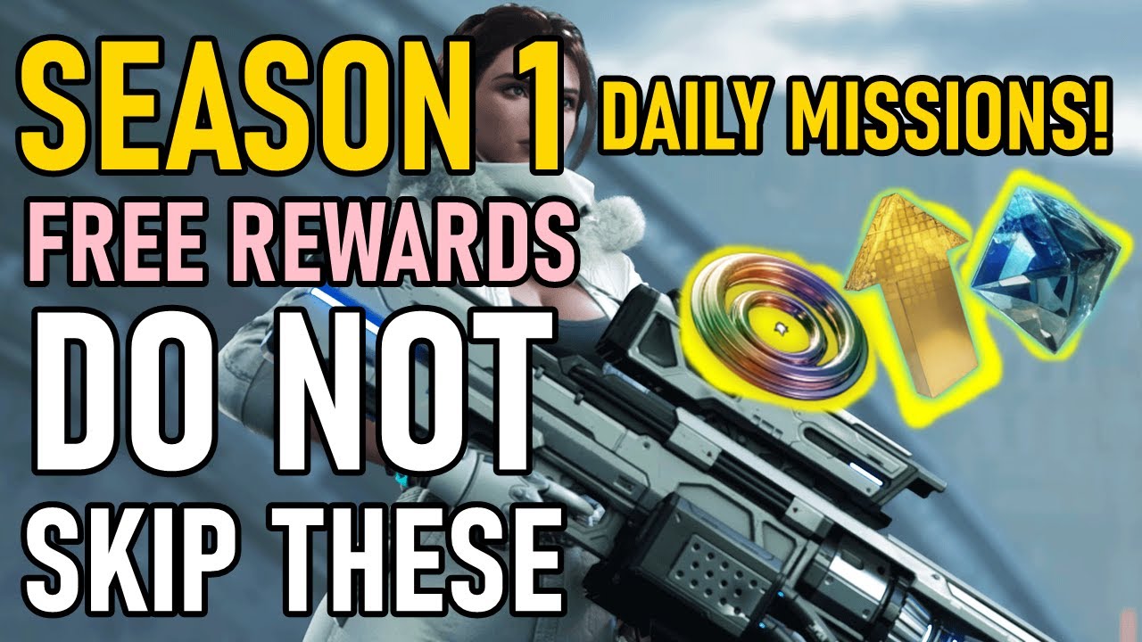 SEASON1 FREE REWARDS - THE FIRST DESCENDANT - DAILY MISSION REWARDS