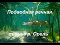 Река Орель - River Orel SJ4000 underwater shooting