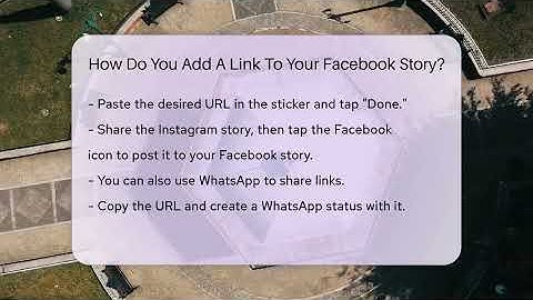 How Do You Add A Link To Your Facebook Story? - Everyday-Networking