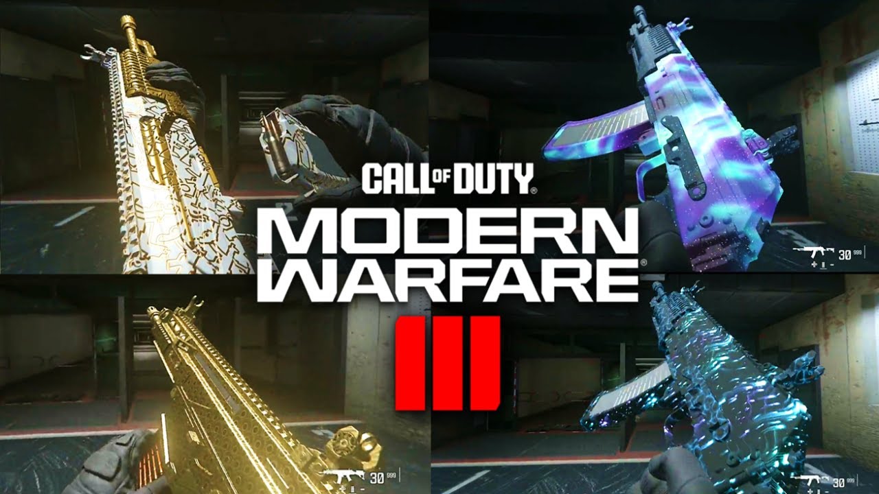 MW3 All Mastery Camos Gameplay (Zombies & Multiplayer) Modern Warfare 3