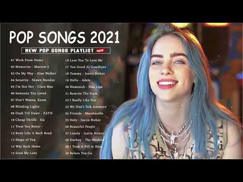 Pop Hits 2021 | Maroon 5, Rihanna, Dua Lipa, Bruno mars, Ed Sheeran, Ava Max, Ariana Grande