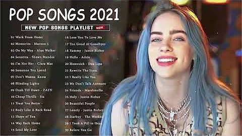 Pop Hits 2021 | Maroon 5, Rihanna, Dua Lipa, Bruno mars, Ed Sheeran, Ava Max, Ariana Grande