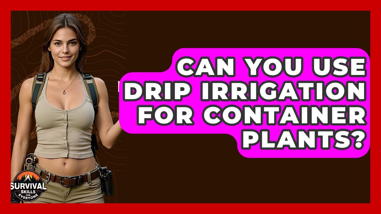 Can You Use Drip Irrigation For Container Plants? - Survival Skills for Everyone