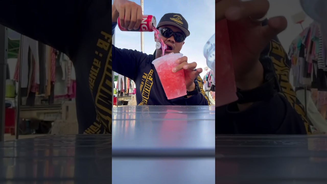 Melon 🍉 energy soda #บาร์เทนเดอร์แต่ง #drink #viral #feedshorts