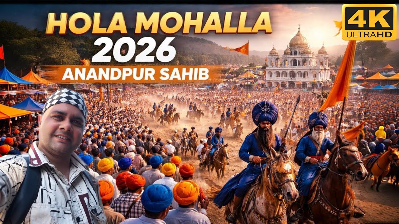 Hola Mohalla Anandpur Sahib 2026 | Holi 2026 | Vlog