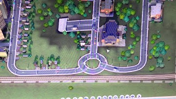 Sim City T-intersection vs. roundabout