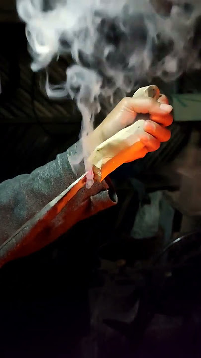 CARA MELUBANGI GAGANG GOLOK ATAU PISAU #shorts