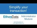 Ethosdata virtual data room demo for administrators