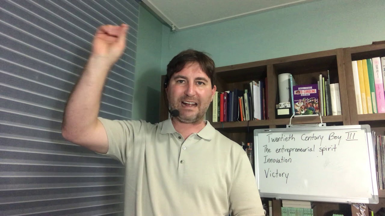 British & American Culture - Week 10 - 20th Century Boy (Through WW2