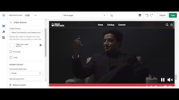 Baad Shopify Theme | Customize the Video Banner section