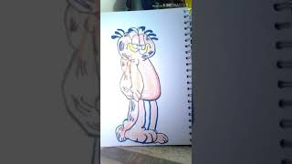 My Drawing Of Garfield the Cat (For Tyrese Albright1018)