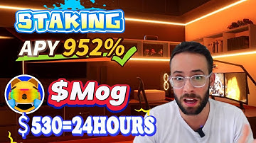 2025 Crypto Strategy: 952% APY via Mog stake & Token Farming Project staking