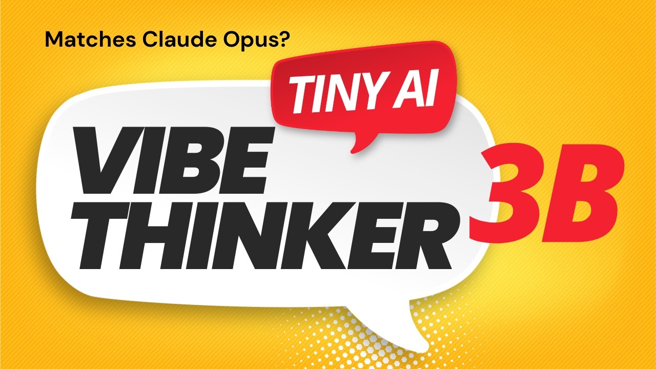 VibeThinker-3B: 3B Model That Challenges Claude Opus? Test Locally