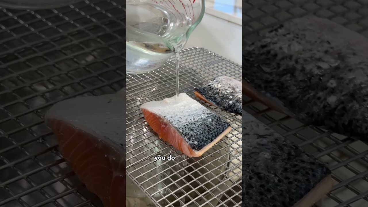 Use This Hack To Easily Peel Salmon Skin 