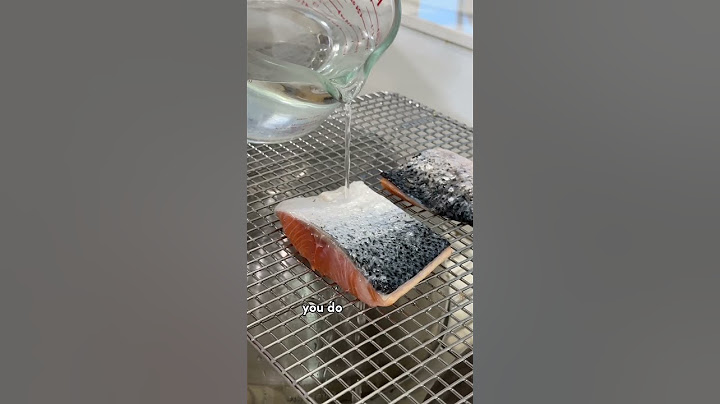 Use This Hack to Easily Peel Salmon Skin!
