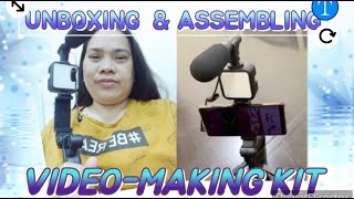UNBOXING AND ASSEMBLING VIDEO MAKING KIT @AGNESRPB8873 by AGNES RPB 17 views 1 year ago 5 minutes, 54 seconds