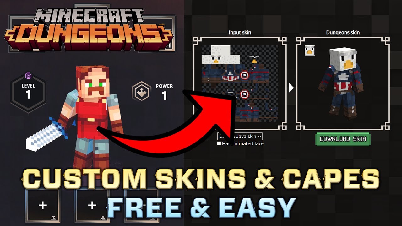 How to Add a Custom Skin to Minecraft Java