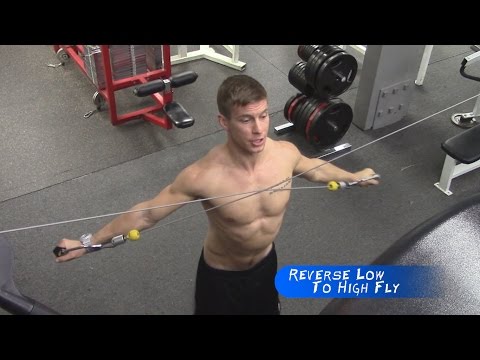 Reverse Cable Fly - Low To High ♠ Training For Pull Ups 101