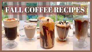 FALL COFFEE RECIPES 2022☕️🍂 Tiramisu Latte, S'mores Capp, Apple Crisp Macchiato + Pumpkin Cold Brew by ALISHA J POOLE 617 views 1 year ago 8 minutes, 7 seconds