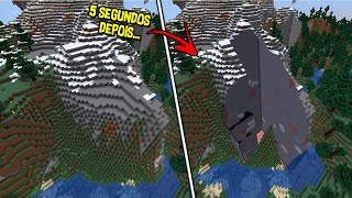 minecraft mas o mapa some