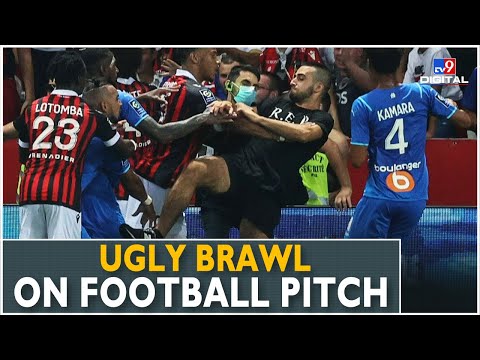 Nice Vs Marseille Match Abandoned After Clash Between Players And Fans
