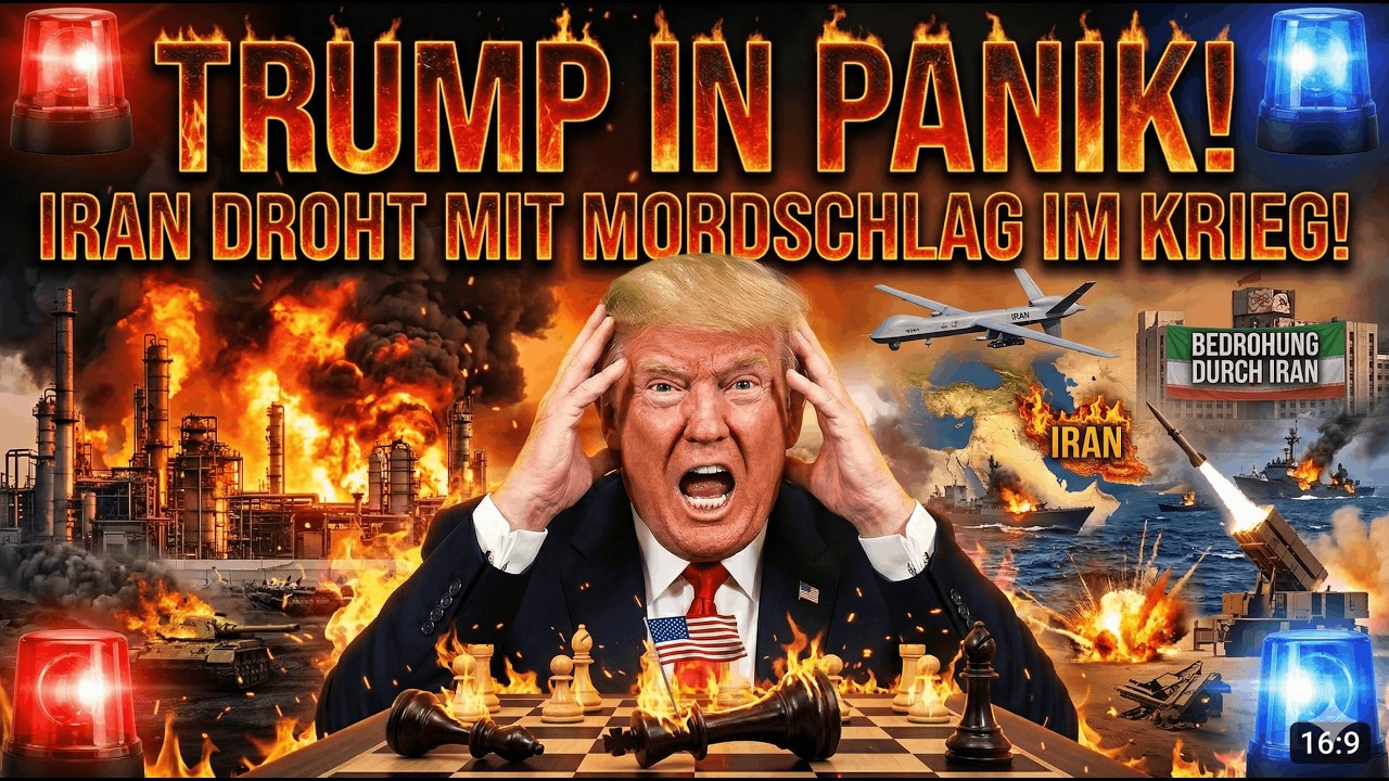 🔥 Trump in PANIK: IRAN bedroht sein LEBEN im Krieg…