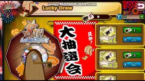 Ninja Saga - Lucky Gacha + Wishing Tree + Buying Event Skills