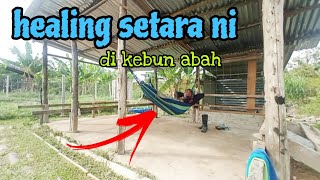 [Episod1142] sedia tempat healing di kebun abah