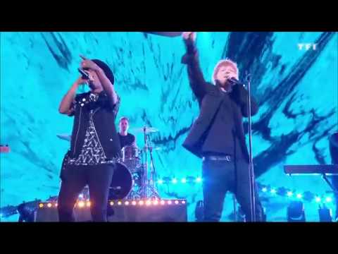 Ed Sheeran feat. Soprano - Shape Of You / Fresh Prince - NRJ Music Awards Live HD 04-11-2017