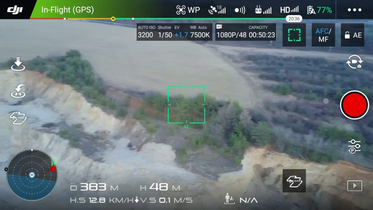 DJI MAVIC PRO - test WP na Lenovo A7000 a Lenovo K5 Note číslo 2