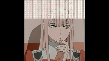 Zero Two edit | Darling in franxxx | Simple dimple. #ytshorts #shorts #yt #anime #girl #zerotwo #amv
