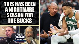 Giannis Injury Gives Doc Rivers an Excuse for Bucks' Nightmare Season | THE ODD COUPLE