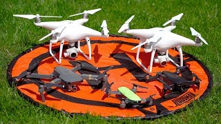 DJI Drone Side-by-Side Footage Comparison (Spark, Mavic Air, Mavic Pro, Phantom 4 & Phantom 4 Pro)