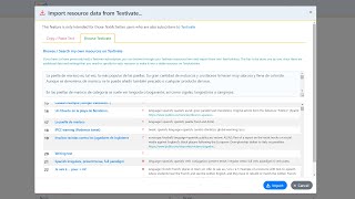 Importing textivate resources to TextActivities