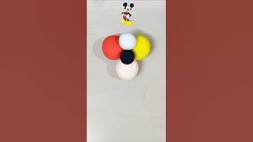 Favorite Cartoon Character Color Mixing (Part -4)😍🎨#satisfying #colormixing #asmr #relaxing #shorts