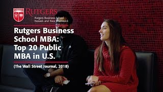 Rutgers Business School MBA Top 20 Public MBA in U S