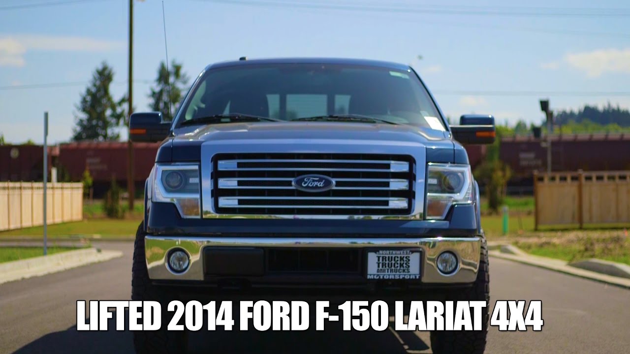 LIFTED 2014 FORD F 150 LARIAT 4X4 - YouTube