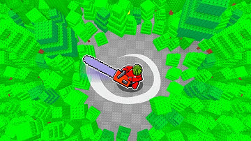 NOOB To PRO In Cut Trees (Roblox)