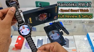 Hainoteko RW-47 Smart Watch Full Review And Connection Guide