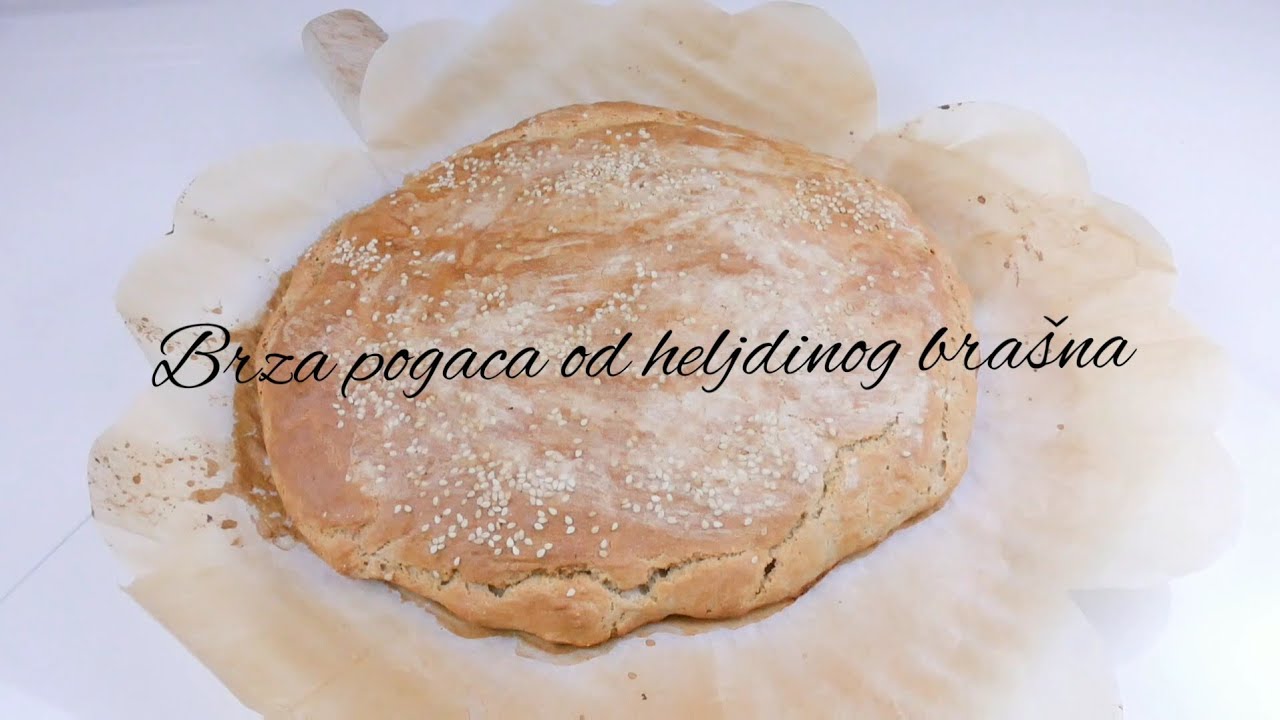 Brza pogača od heljdinog brašna @biljanacosic-magicnavarjac1809 - YouTube