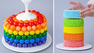 10+ Best Satisfying Rainbow Cake Ideas | How To Make Cake Decorating Tutorials For Any Occasion by Cookies Inspiration 89,481 views 1 month ago 15 minutes