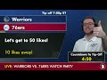 Warriors vs. 76ers Live Streaming Scoreboard, Play-By-Play, Highlights, Stats | Free NBA Stream