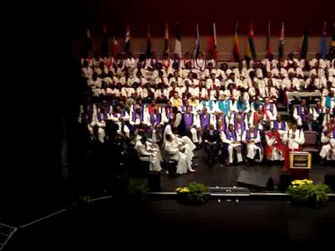 Presiding Bishop Horace Smith preaching at the 200...