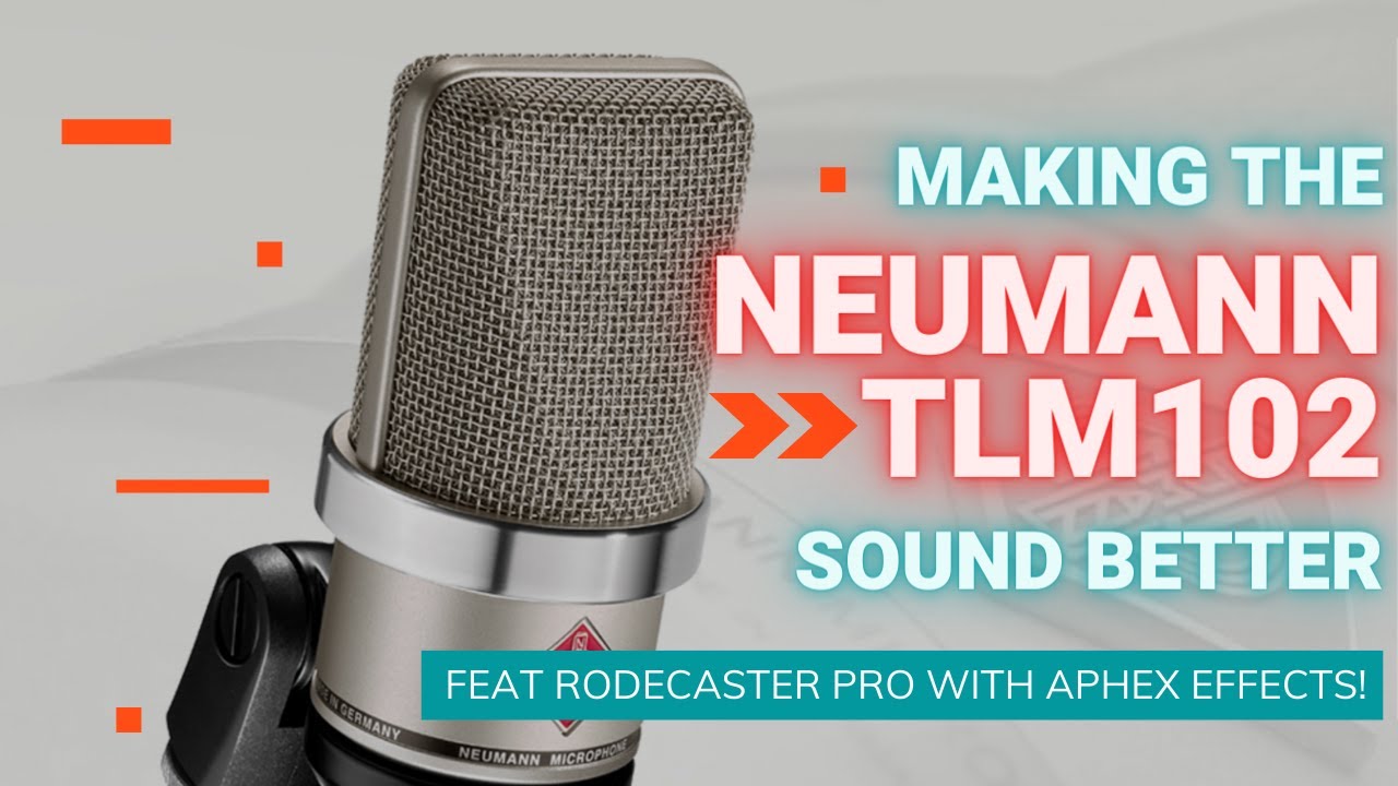 Making the Neumann TLM102 sound better - YouTube