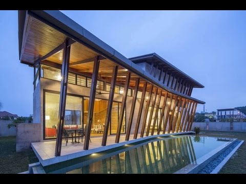 Amazing Contemporary House Design with a Exposed Material and ... Amazing Contemporary House Design with a Exposed Material and ...