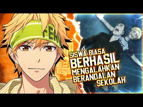 10 Anime Ketika Murid Sekolah Biasa, Berhasil Mengalahkan Berandalan Sekolah